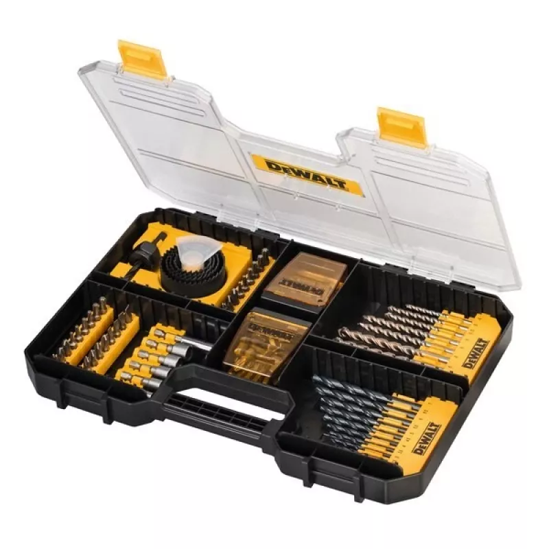 Dewalt Dt71569-Qz Gręžimo ir sukimo antgalių rinkinys, 100 vnt.
