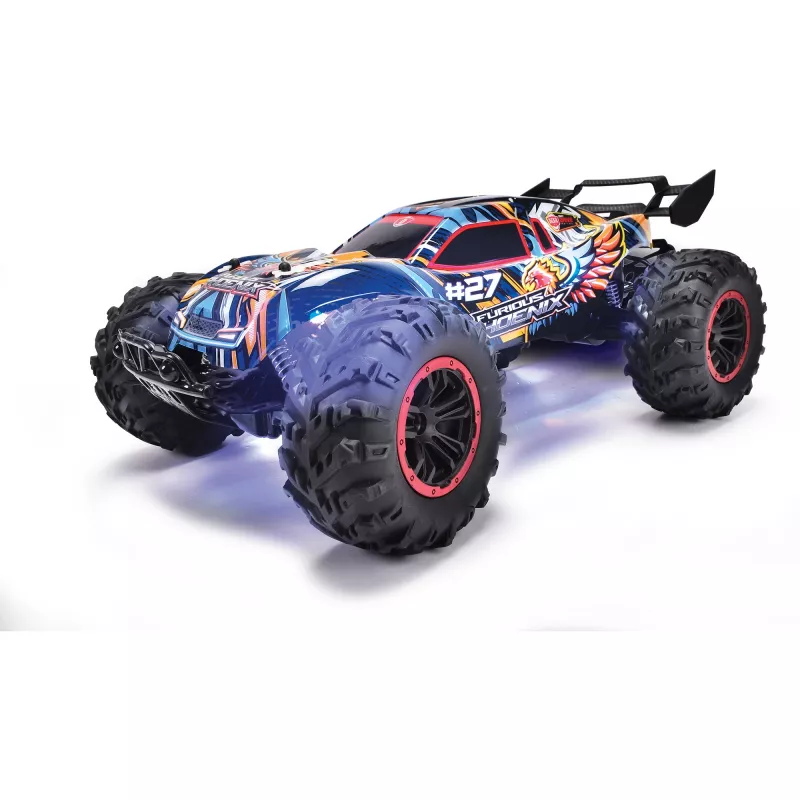 Radijo bangomis valdomas elektrinis visureigis Simba-Dickie Furious Phoenix 1:10 mastelio
