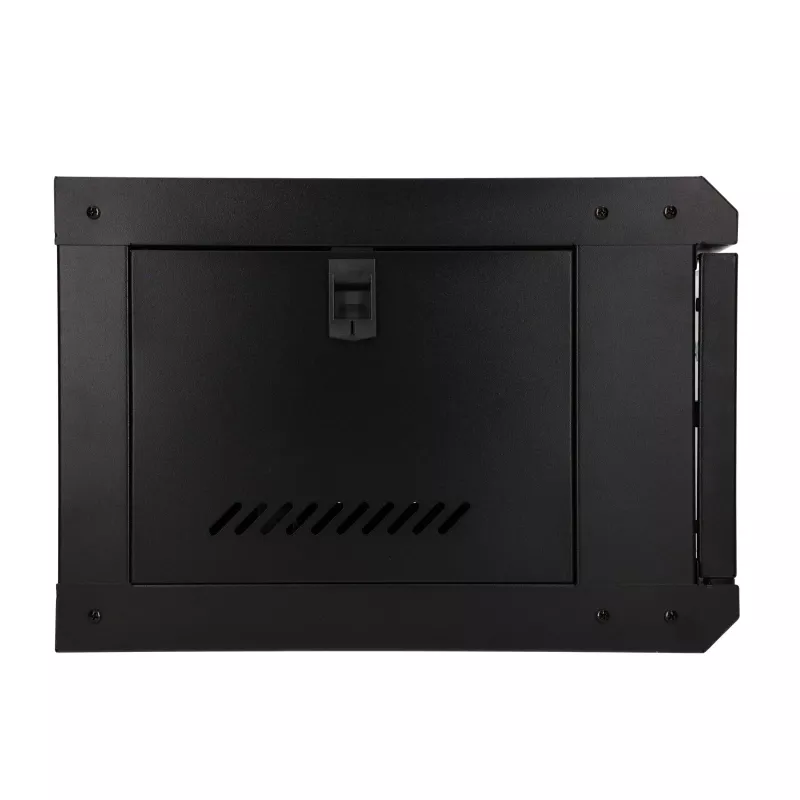 EXTRALINK LITE 4U 530×400 sieninis stelažinis korpusas juodas su lentyna