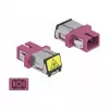 Optiminis skaidulinis mova DeLOCK 86891 SC Simplex moteriškas į SC Simplex moterišką daugiamodė violetinė