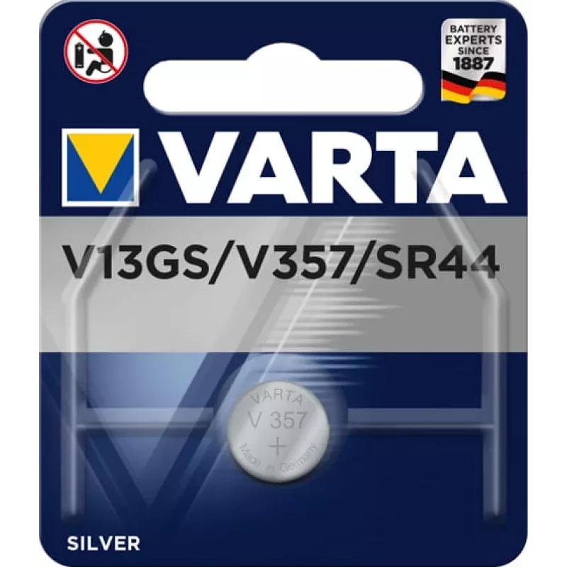 Vienkartinė baterija Varta V 76 PX SR44 sidabro oksidas