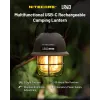 Kempingo žibintas Nitecore LR40 100 lm Alyvuogių spalvos, USB maitinamas
