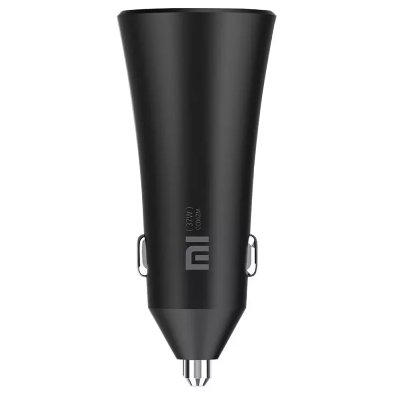 Xiaomi 37 W dviejų prievadų automobilinis kroviklis juodas