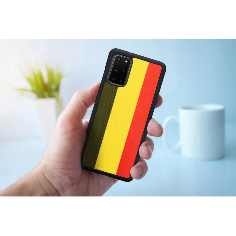 Apsauginis dėklas Man and Wood Galaxy S20+ reggae black