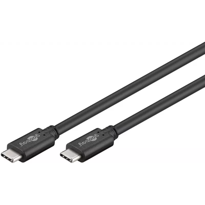 Wentronic Goobay USB 3.1 Gen 1 USB-C™ kabelis, 0,5 m - USB-C™ kištukas > USB-C™ kištukas (67975)