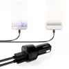 Automobilinis greitasis įkroviklis CC-T8 2xUSB 3.0 6A 36W + micro USB laidas 1m