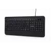 Gembird KB-UML-03 klaviatūra, multimedija, USB, ENG, juoda