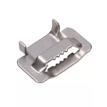Extralink plieninis spaustukas 20 mm dantytai plieninei juostai