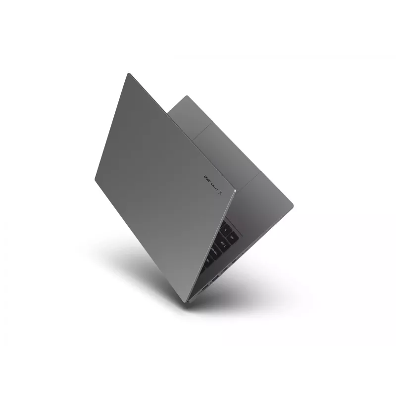 Nešiojamas kompiuteris Acer Swift X 14 AI SFX14-61G — AMD Ryzen AI 9 365 2 GHz, GeForce RTX 5070, 32 GB RAM, 1,024 TB NVMe SSD (2× QLC), 14,5 col. 180° vyriai, Windows 11 Home
