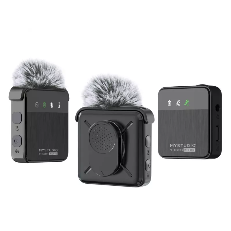 Easypix MyStudio Wireless Mic Duo 62022 – belaidė dviejų kanalų mikrofono sistema