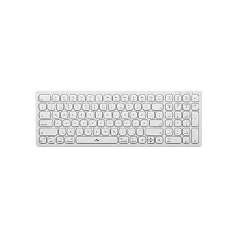 Alogic Echelon Compact USB-C BT klaviatūra vokiška + pelė balta - belaidė klaviatūra su USB-C
