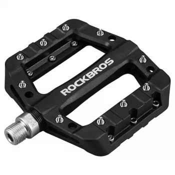 Rockbros 2017-12CBK Nailoninis dviračių pedalų rinkinys - Juoda