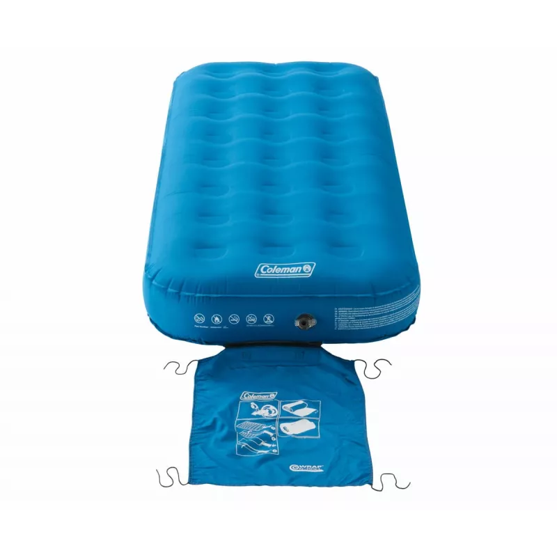 COLEMAN Extra Durable pripučiamas čiužinys Single - Mėlynas 2,2 kg Ilgis 198 cm Plotis 82 cm Aukštis 22,5 cm (2000031637)