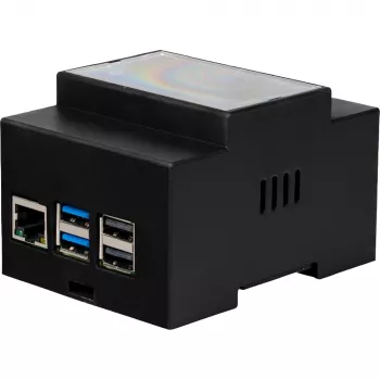 Raspberry Pi RB-CASEP5-07B Juodas oficialus korpusas