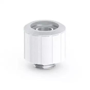 BitsPower tiesioginė jungtis G1/4 colio išorinis sriegis prie 16/10 mm žarnos, Arktinė balta