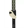 Trekkingo lazdos Black Diamond Trail Cork, reguliuojamos 100–140 cm, aliuminio, kamštinė/EVA rankena, 3 segmentų, žalia/ smėlio
