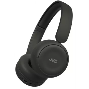 Ausinės JVC HA-S59W – laidinės ir belaidės Bluetooth, USB‑C, supra-aural, 20–20000 Hz, 1,2 m kabelis, 148 g, juodos