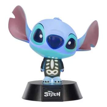 Stalinė lempa Paladone Stitch Skeleton Icon Light – personažo naktinė šviesa