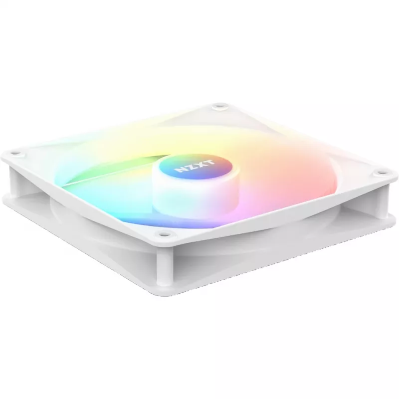 NZXT F120 RGB Core 120mm ARGB korpuso ventiliatorius - Baltas