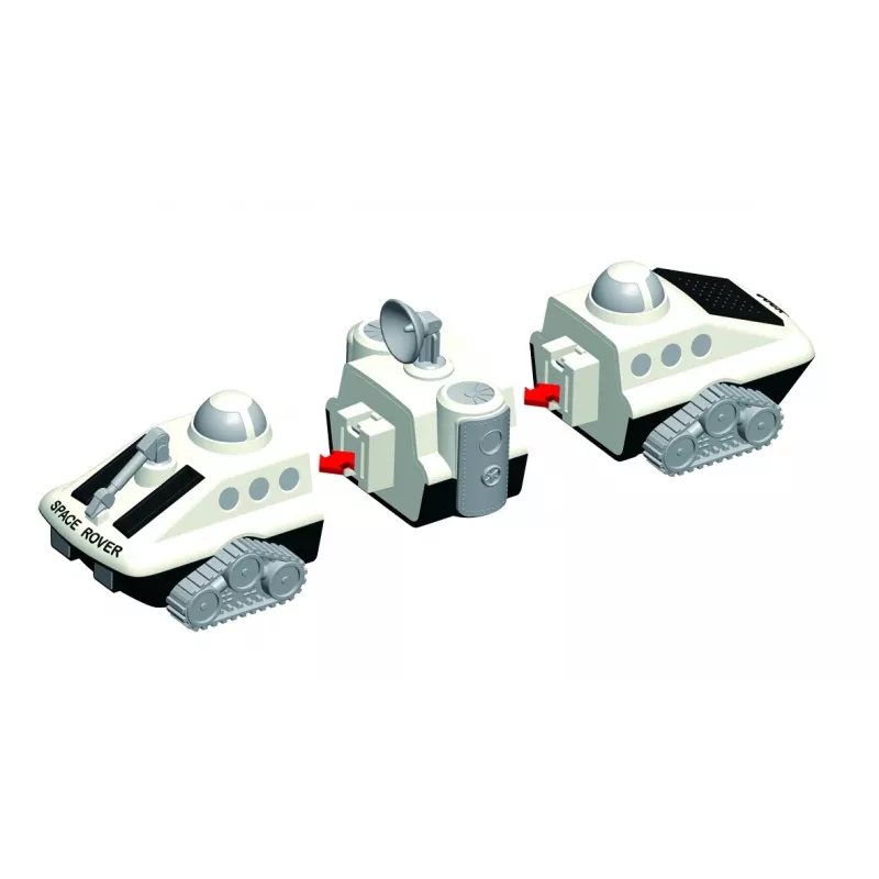 Transporto priemonių rinkinys Popular Playthings Mix or Match Vehicles Space