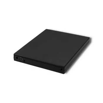 Išorinis optinių diskų korpusas CD/DVD SATA USB 2.0 9,5 mm