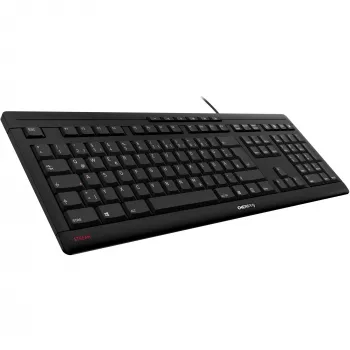 Klaviatūra CHERRY STREAM JK-8500DE-2 Office USB QWERTZ Vokiška Juoda