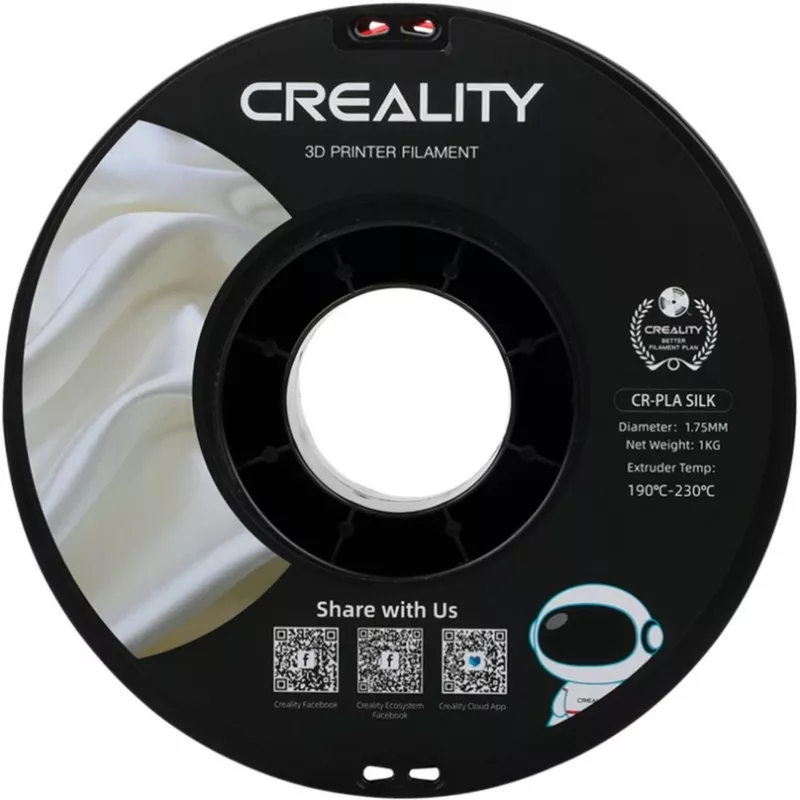 Creality CR-Silk PLA filamentas, 1.75 mm, 1 kg, Gold/Red