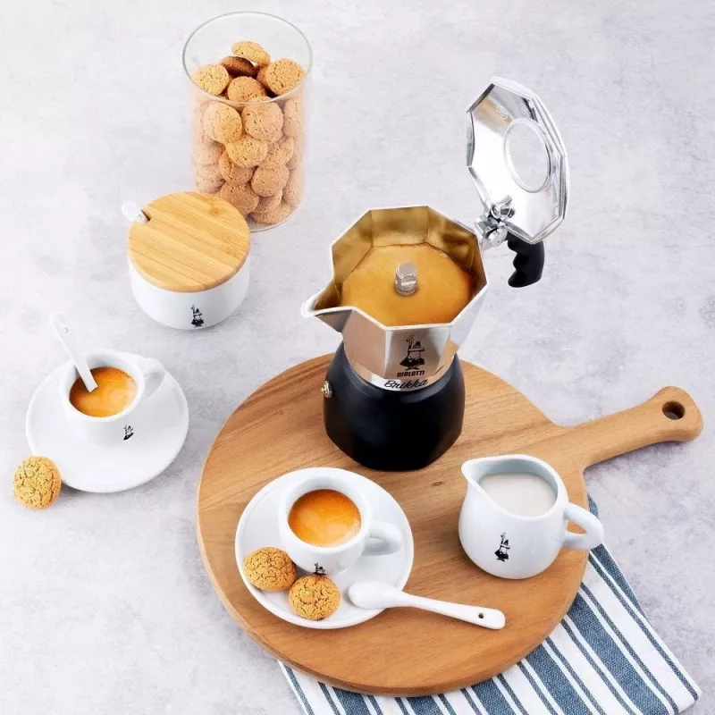 Kavinukas Bialetti Brikka 0,17 L – viryklinis espresso, 4 puodeliai, aliuminis, ne indukcinis