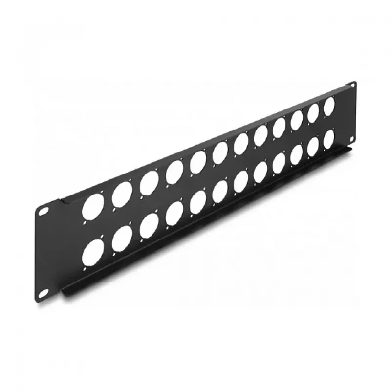 DeLOCK 88055 priedas pataisos skydui 2U juodas