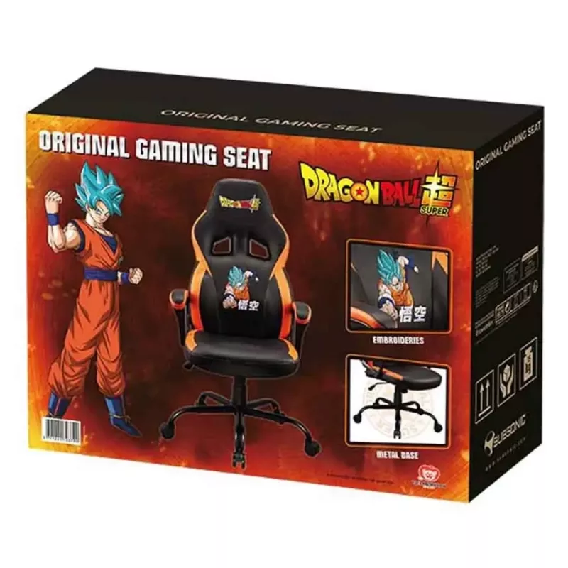 Universali žaidimų kėdė Subsonic SA5642-D2 Dragon Ball Super, apmušta, paminkštinta, 120 kg