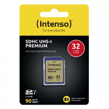 INTENSO atminties kortelė SDHC 32GB UHS-I /3421480
