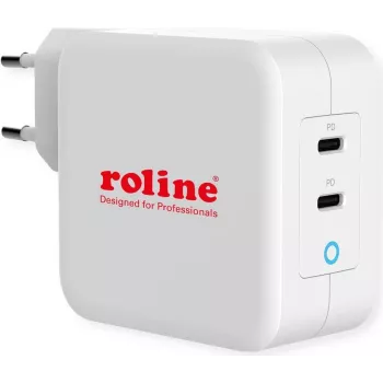 ROTRONIC-SECOMP Roline maitinimo blokas 100 W 5 A PD 3.0 QC 3.0 2 USB-C išėjimai