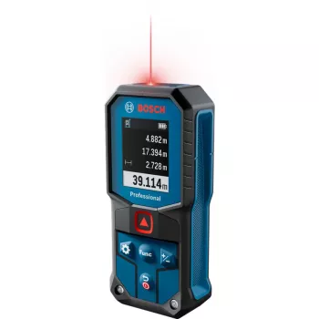 Lazerinis nuotolio matuoklis GLM 40-31 Professional (mėlyna/juoda, diapazonas 50 m, raudona lazerio linija)