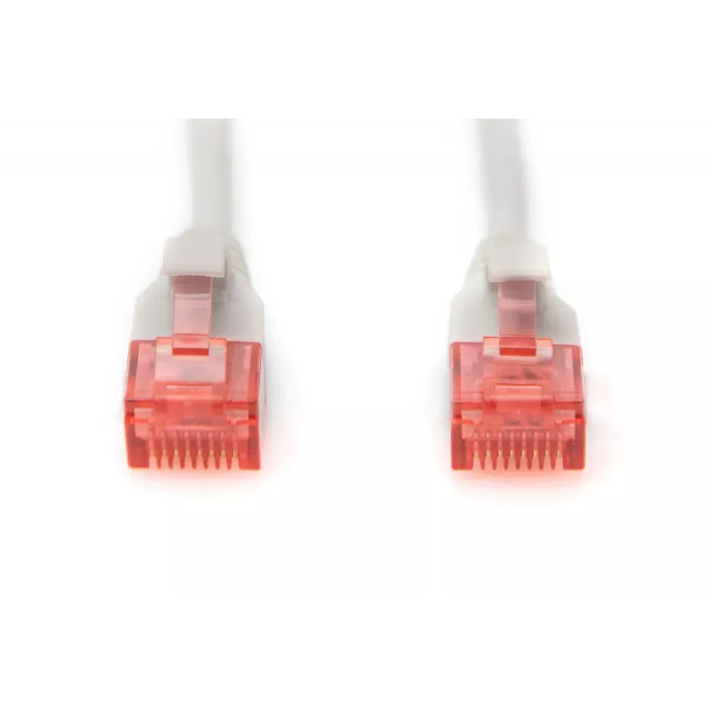 Tinklo kabelis ASSMANN Electronic DK-1617-010S RJ-45 Cat6 1m Pilka