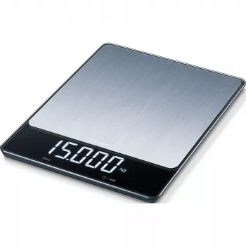 Virtuvinės svarstyklės Beurer KS 34 XL nerūdijantis plienas, talpa 5 kg, tikslumas 1 g