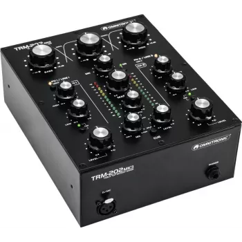 2 kanalų rotacinis maišytuvas Omnitronic TRM-202MK3 su EQ ir FX