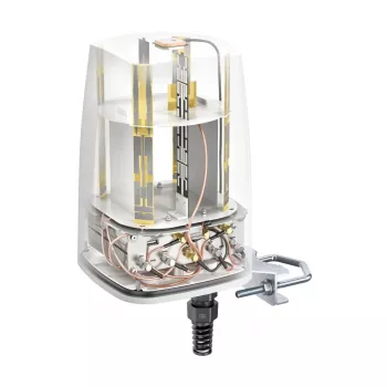 Kryptinė lauko antena QuWireless QuSpot AX12S PoE/LAN, daugiajuostė 0.694–6 GHz, max stiprinimas 3 dBi, balta