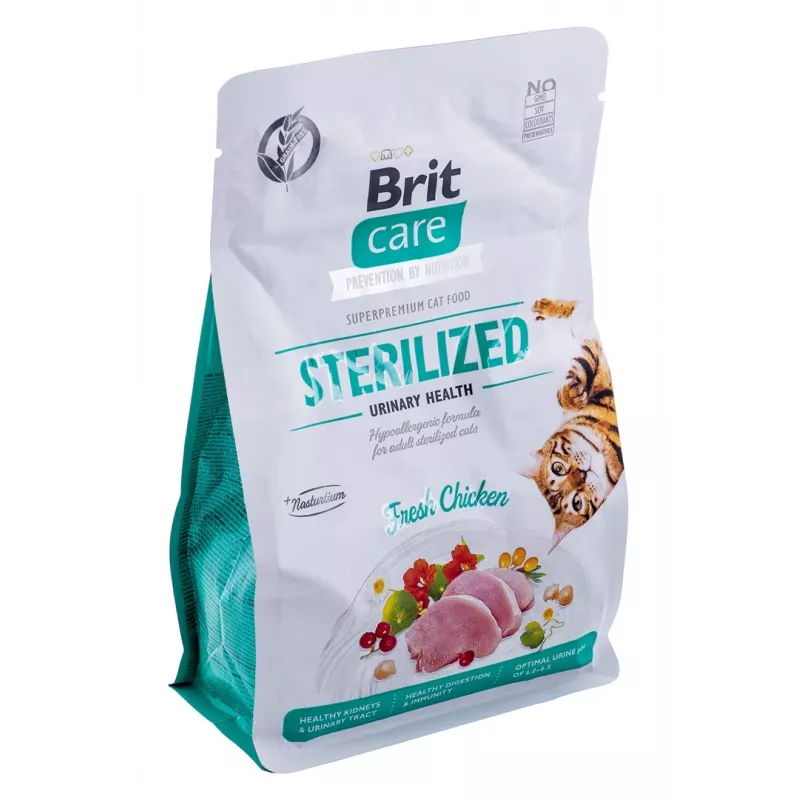 BRIT Care Grain-Free Sterilized Urinary sausas kačių ėdalas - 400 g