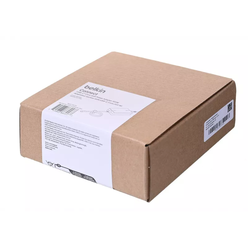 Belkin INC016VFBK maitinimo adapteris / keitiklis 100 W, GaN, juodas
