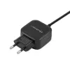 Qoltec 50190 Mobiliojo įrenginio įkroviklis iš tinklo, 3.4 A, USB, USB-C laidas