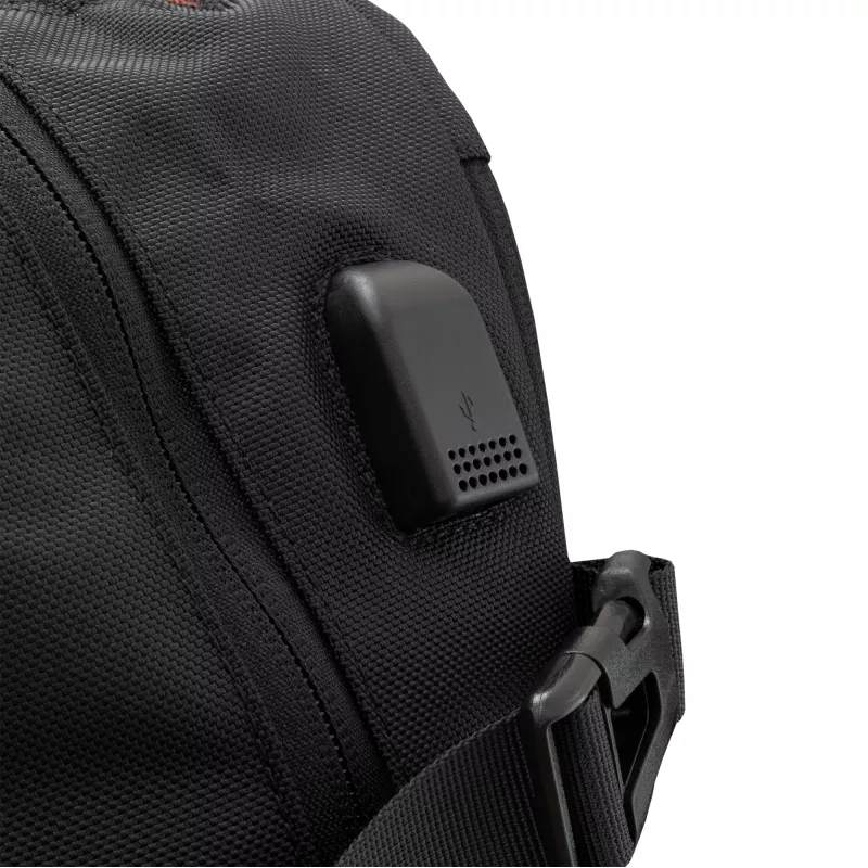Kuprinė White Shark VOYAGER GBP-012 – juoda, patvari, atspari vandeniui