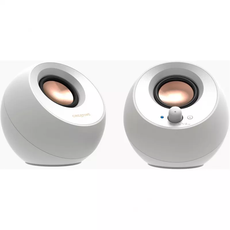 Creative Labs Pebble V3 White laidiniai ir belaidžiai garsiakalbiai 10 W