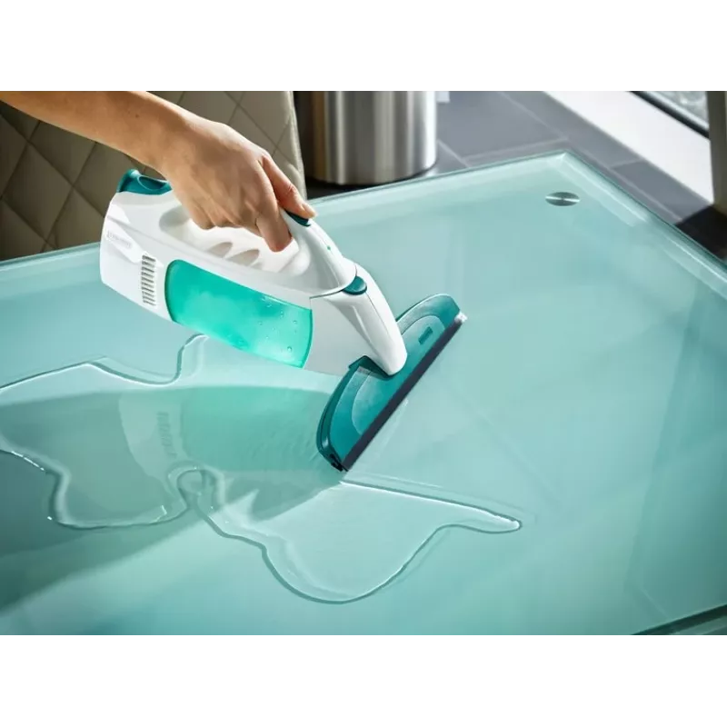 Leifheit langų siurblys Dry&Clean su rankena ir šluostės šepetėliu 51003