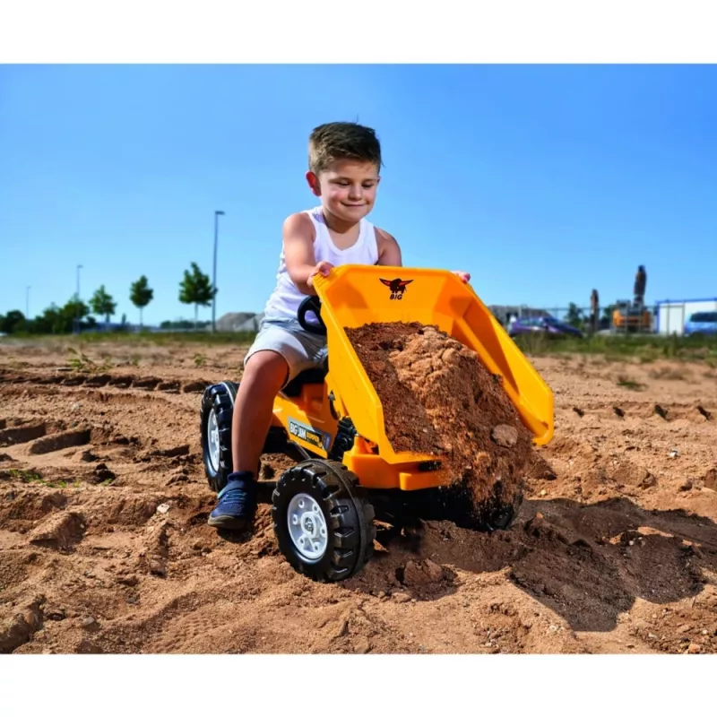 Savivartis žaislinis Simba-Dickie BIG Jim-Dumper, plastikinis, nuo 3 iki 5 metų, juodas ir geltonas