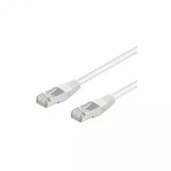 Wentronic Goobay CAT 5e Patch Laidas, F/UTP, Baltas, 20 m - CCA vario mišinys (93495)