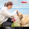 Flexi New COMFORT 8 m Juoda, Pilka Šunų Ištraukiamas Pavadėlis