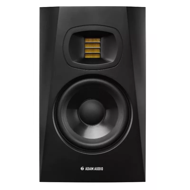 Studijiniai monitoriai ADAM AUDIO T5V, 5 col. žemų dažnių garsiakalbis, 1,9 col. aukštų dažnių garsiakalbis, 45–25 000 Hz, 106 dB, juodi