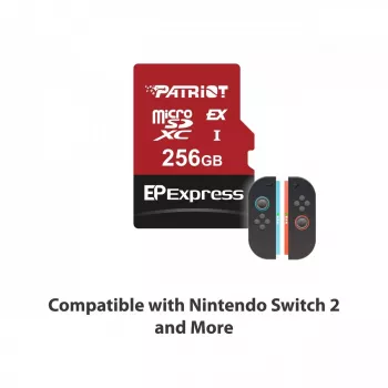 Patriot 256GB microSDXC UHS-I U3 Class 10 PEF256GEPEXMCX