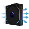 Lian Li UNI FAN TL LCD Wireless 120 mm juodas 1 vnt 0,2-2300 RPM