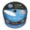 VERBATIM CD-R 52x 700MB spausdinami diskai – 50 vnt. pakuotė